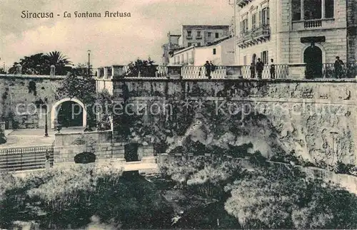 AK / Ansichtskarte Siracusa La Fontana Aretusa Kat. Siracusa