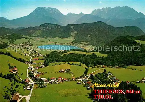 AK / Ansichtskarte Thiersee Fliegeraufnahme Kat. Thiersee