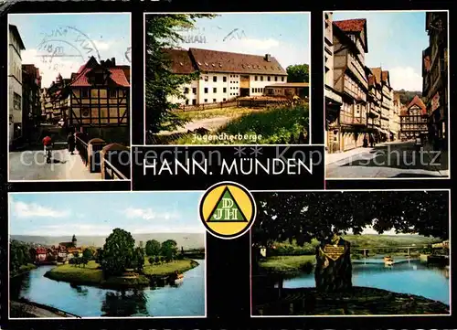 AK / Ansichtskarte Hann. Muenden Jugendherberge Ortsmotive Kat. Hann. Muenden