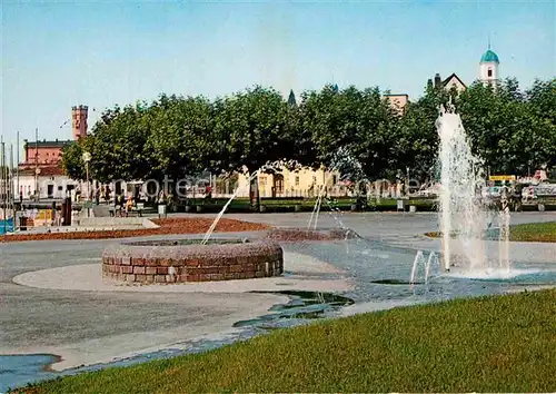 AK / Ansichtskarte Langenargen Bodensee Wasserspiele Kat. Langenargen