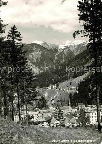 AK / Ansichtskarte Badgastein Panorama Kat. Bad Gastein