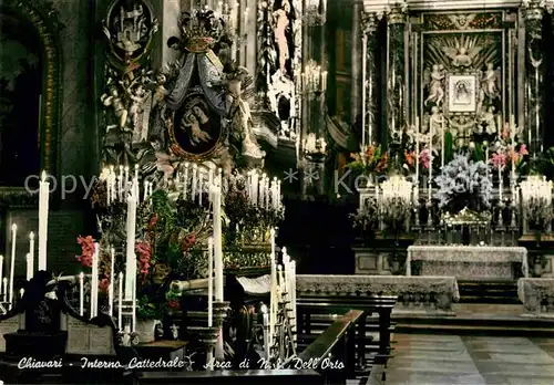 AK / Ansichtskarte Chiavari Interno Cattedrale Arca di NS dell Orto Kat. Italien