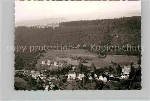 AK / Ansichtskarte Berneck Fichtelgebirge Fliegeraufnahme Kat. Bad Berneck