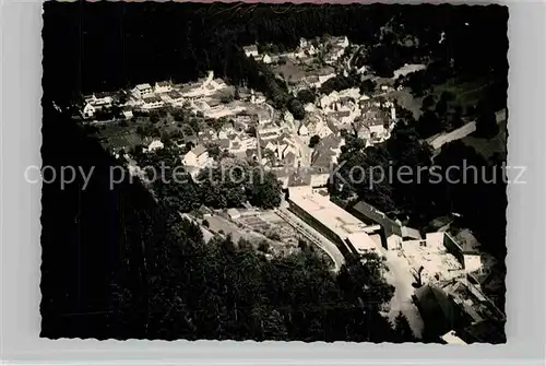 AK / Ansichtskarte Berneck Fichtelgebirge Fliegeraufnahme Kat. Bad Berneck