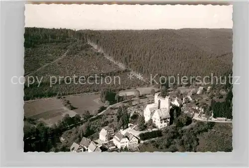 AK / Ansichtskarte Berneck Fichtelgebirge Fliegeraufnahme Kat. Bad Berneck