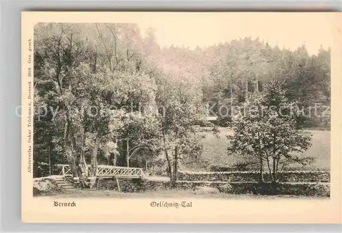 AK / Ansichtskarte Berneck Fichtelgebirge Oelschnitztal Kat. Bad Berneck