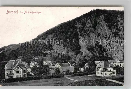 AK / Ansichtskarte Berneck Fichtelgebirge Panorama Kat. Bad Berneck