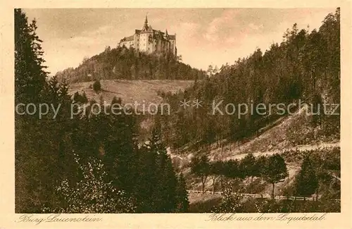 AK / Ansichtskarte Lauenstein Oberfranken im Loquitztal Kat. Ludwigsstadt