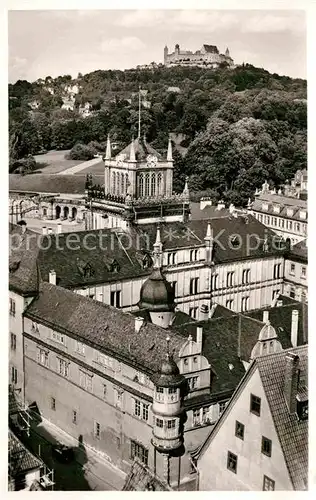 AK / Ansichtskarte Coburg Schloss Ehrenburg und Veste Kat. Coburg