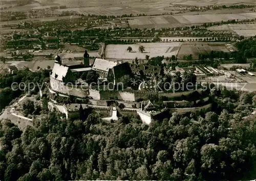 AK / Ansichtskarte Coburg Veste Coburg Fliegeraufnahme Kat. Coburg