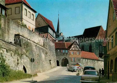 AK / Ansichtskarte Kronach Oberfranken Bamberger Tor Kat. Kronach