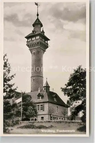 AK / Ansichtskarte Wuerzburg Frankenwarte Kat. Wuerzburg