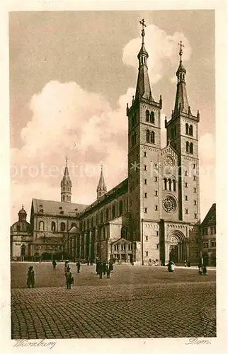 AK / Ansichtskarte Wuerzburg Dom Kat. Wuerzburg