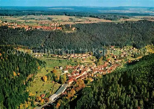 AK / Ansichtskarte Bad Teinach Zavelstein Fliegeraufnahme Kat. Bad Teinach Zavelstein