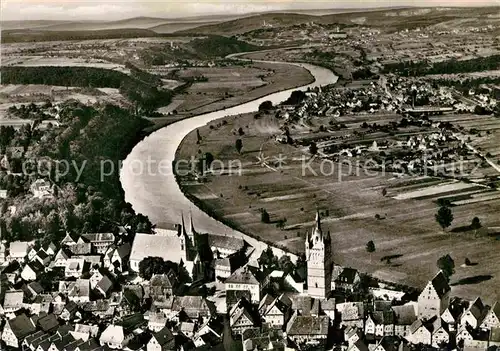 AK / Ansichtskarte Bad Wimpfen Neckar Fliegeraufnahme