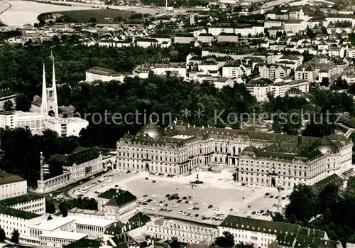 AK / Ansichtskarte Wuerzburg Residenz Fliegeraufnahme Kat. Wuerzburg