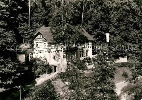 AK / Ansichtskarte Saechsische Schweiz Waldhaeus l im Kirnitzschtal Kat. Rathen Sachsen