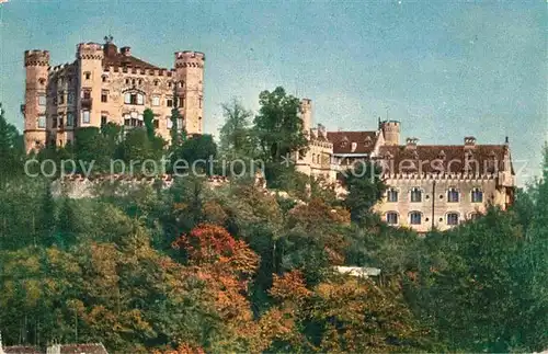 AK / Ansichtskarte Schwangau Schloss Hohenschwangau Kat. Schwangau