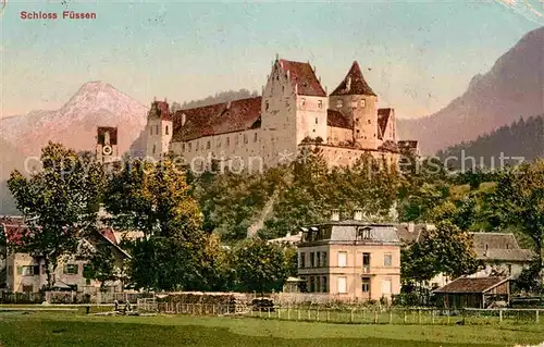 AK / Ansichtskarte Fuessen Allgaeu Hohes Schloss Kat. Fuessen