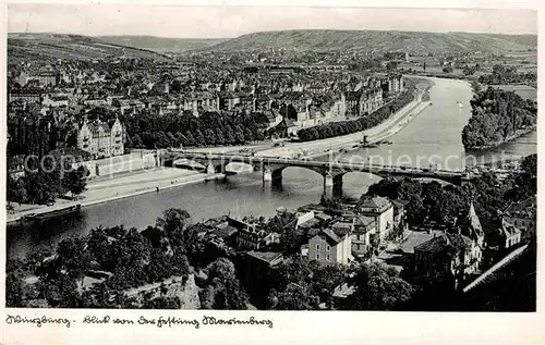 AK / Ansichtskarte Wuerzburg Panorama Kat. Wuerzburg