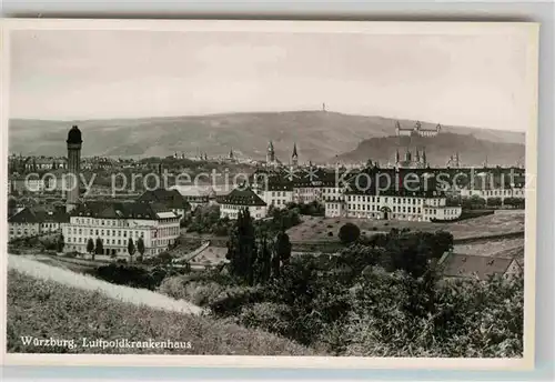 AK / Ansichtskarte Wuerzburg Luitpoldkrankenhaus Kat. Wuerzburg