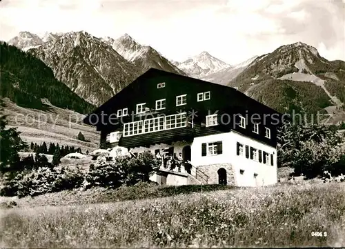 AK / Ansichtskarte Oberjoch Kurt Hegele Haus  Kat. Bad Hindelang