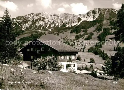 AK / Ansichtskarte Oberjoch Jaegerhaus Kat. Bad Hindelang