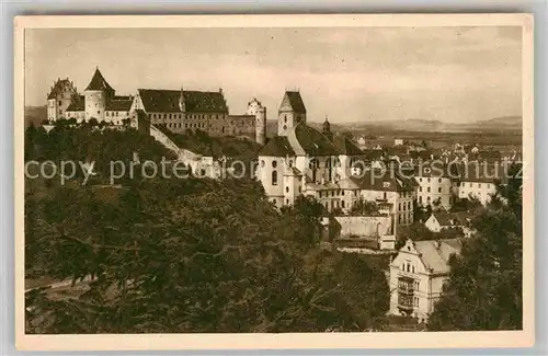 AK / Ansichtskarte Fuessen Allgaeu Hohes Schloss Kloster Sankt Mang  Kat. Fuessen