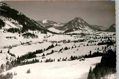 AK / Ansichtskarte Oberjoch Panorama  Kat. Bad Hindelang