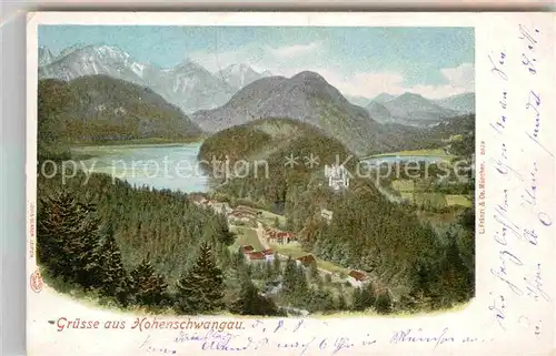 AK / Ansichtskarte Hohenschwangau Schloss Kat. Schwangau