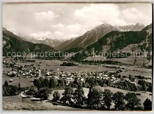 AK / Ansichtskarte Bad Oberdorf Panorama  Kat. Bad Hindelang