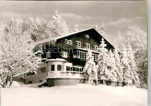 AK / Ansichtskarte Oberjoch Sportheim Jaegerhaus Kat. Bad Hindelang