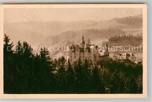 AK / Ansichtskarte Lauenstein Oberfranken Burg Lauenstein Kat. Ludwigsstadt