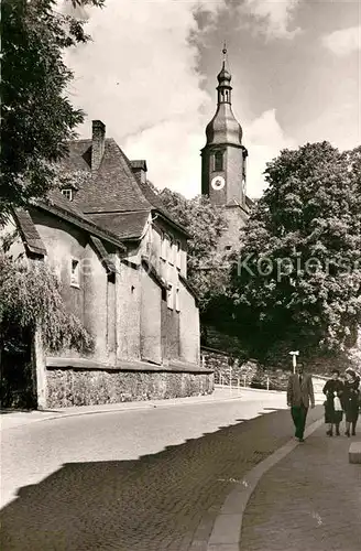 AK / Ansichtskarte Hof Saale Pfarrei Lorenz Kirche Kat. Hof