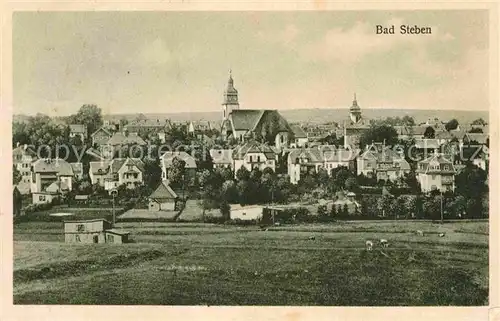 AK / Ansichtskarte Bad Steben Panorama Kirche Kat. Bad Steben