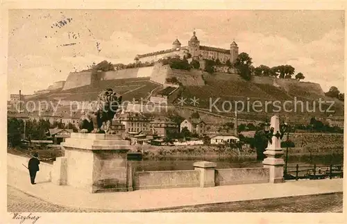 AK / Ansichtskarte Wuerzburg Festung Marienberg Kat. Wuerzburg