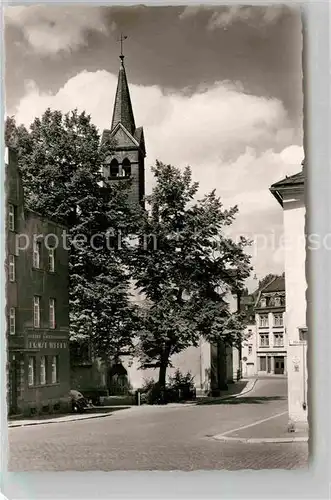 AK / Ansichtskarte Hof Saale Hospitalkirche Kat. Hof