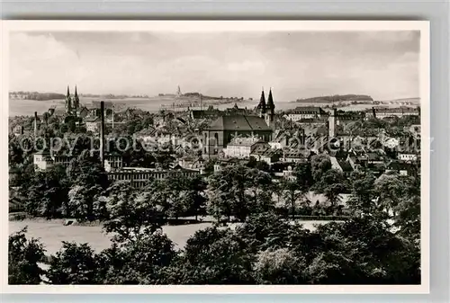 AK / Ansichtskarte Hof Saale Kirche Panorama Kat. Hof