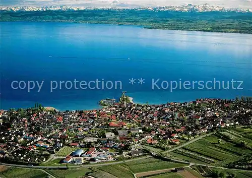 AK / Ansichtskarte Immenstaad Bodensee Vorarlberger  Schweizer Alpen Saentis  Kat. Immenstaad am Bodensee