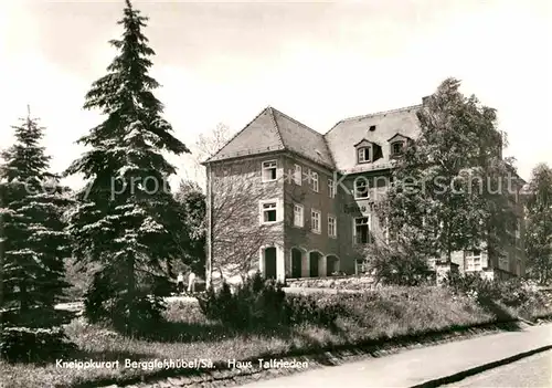 AK / Ansichtskarte Berggiesshuebel Haus Talfrieden Kneippkurort Kat. Bad Gottleuba Berggiesshuebel