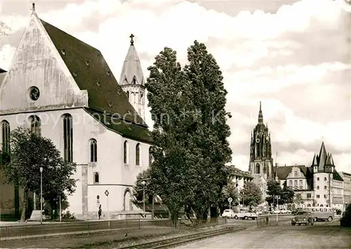 AK / Ansichtskarte Frankfurt Main Leonhardskirche Dom und Fahrtor Kat. Frankfurt am Main