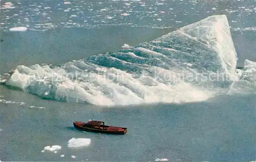 AK / Ansichtskarte Boote Iceberg Fjord Southeastern Alaska Father Hubbard Expedition Boat Kat. Schiffe