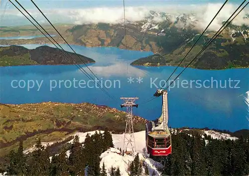 AK / Ansichtskarte Seilbahn Beckenried Klewenalp  Kat. Bahnen