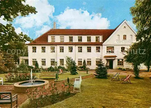 AK / Ansichtskarte Holzhausen Luebbecke Kurhaus Bringewatt Kat. Preussisch Oldendorf