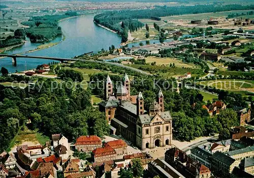 AK / Ansichtskarte Speyer Rhein Fliegeraufnahme Kat. Speyer