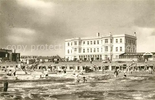 AK / Ansichtskarte Norderney Nordseebad Strand Westbad Kat. Norderney