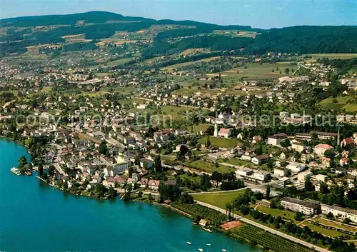 AK / Ansichtskarte Maennedorf am Zuerichsee Fliegeraufnahme Kat. Maennedorf