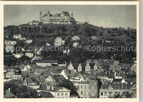 AK / Ansichtskarte Coburg Stadt und Schloss Coburg Kat. Coburg