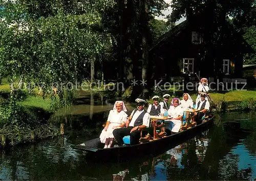 AK / Ansichtskarte Luebbenau Spreewald Spreewaldhafen Kahnfahrten Kat. Luebbenau