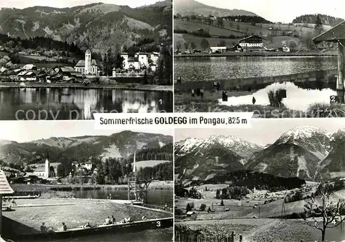 AK / Ansichtskarte Goldegg Panoramen Kat. Goldegg am See